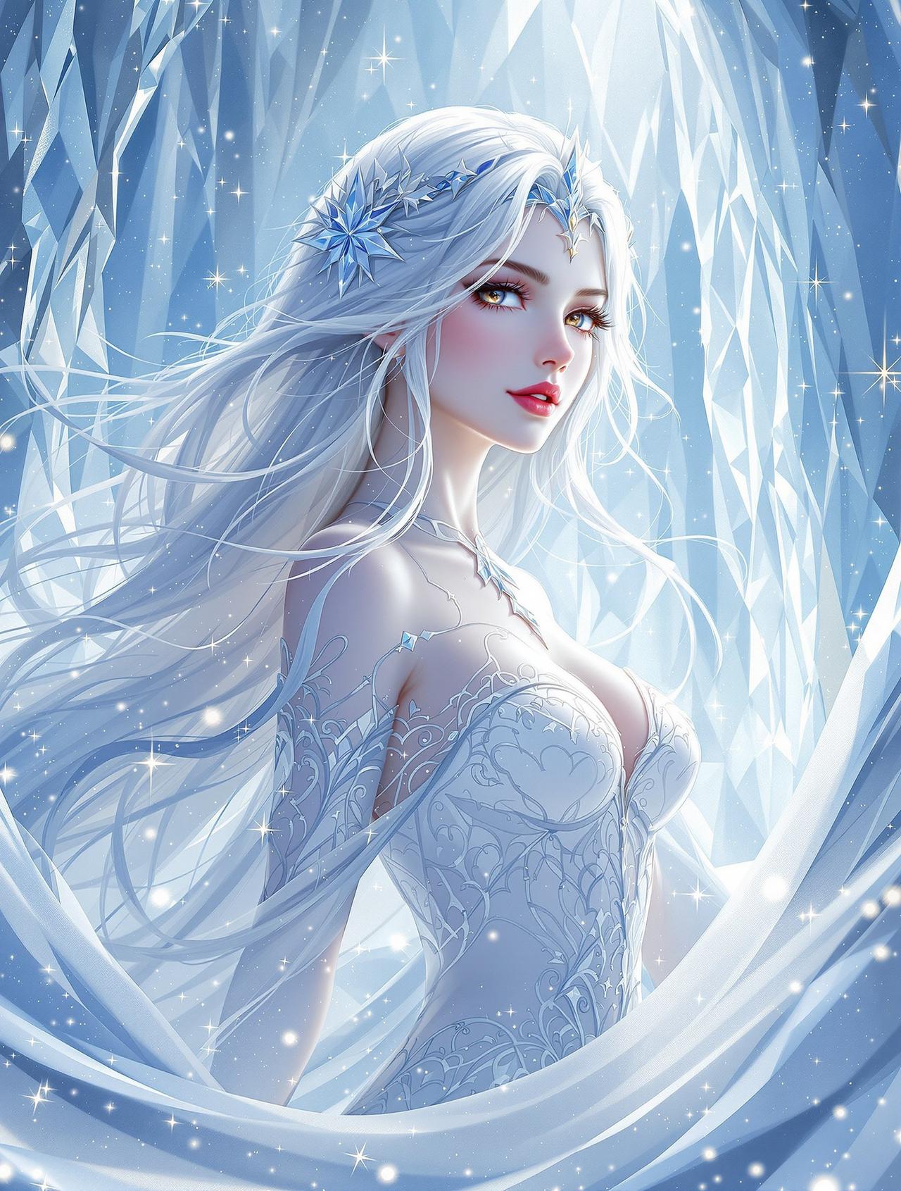 短剧网剧在线观看《雪族霜华》海报 - 奇幻、古装题材短剧